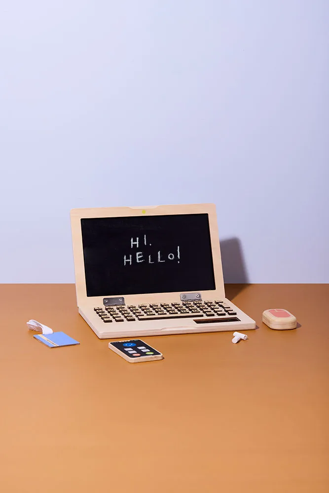 Kit de travail bureau en bois – Image 4