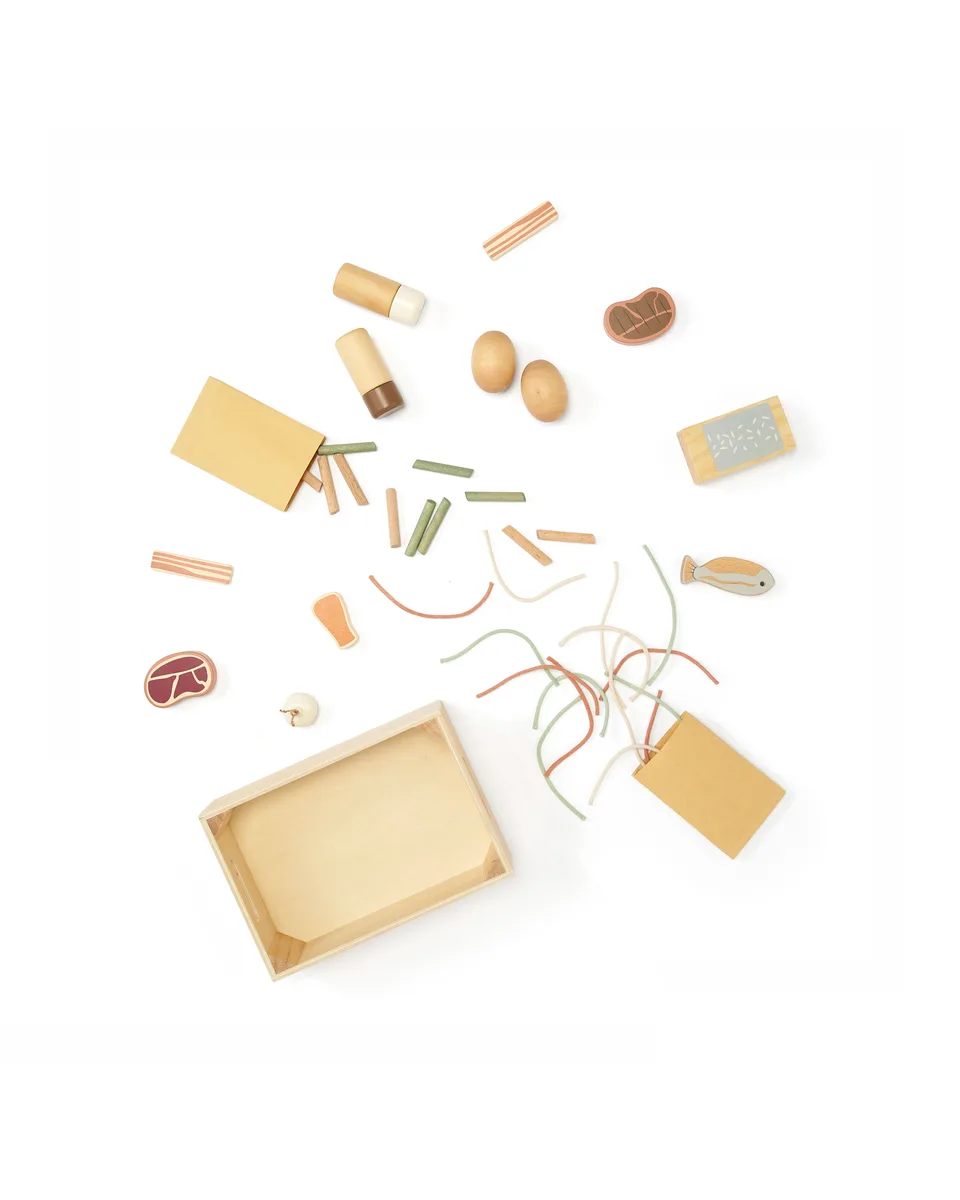 Assortiment d'aliments en bois – Image 3