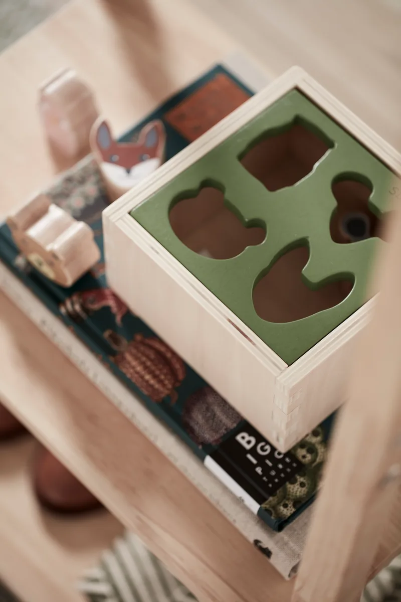 Boîte à formes en bois – Image 2