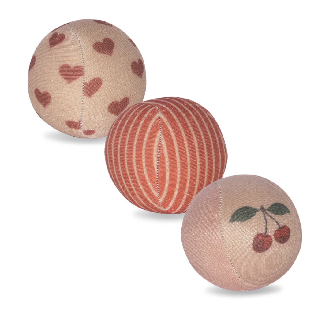 Balles en néopréne lot de 3 Cherry – Image 2