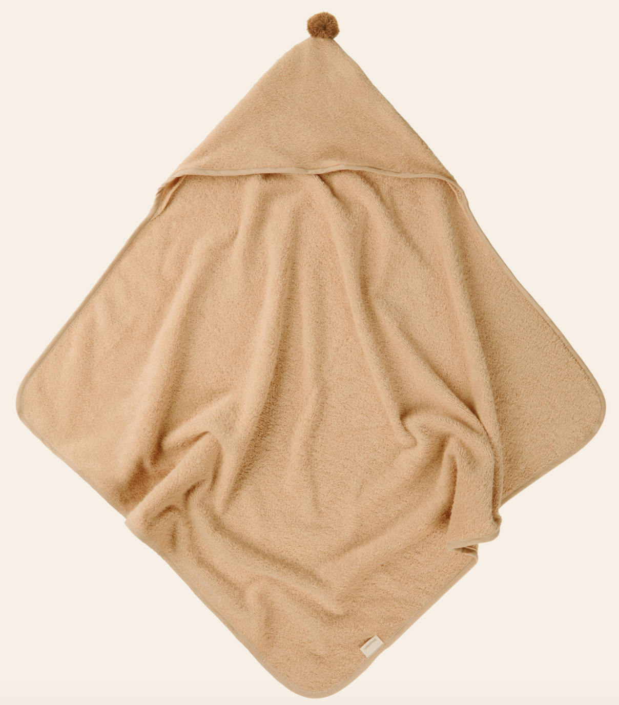 Cape de bain So Cute - Camel – Image 3