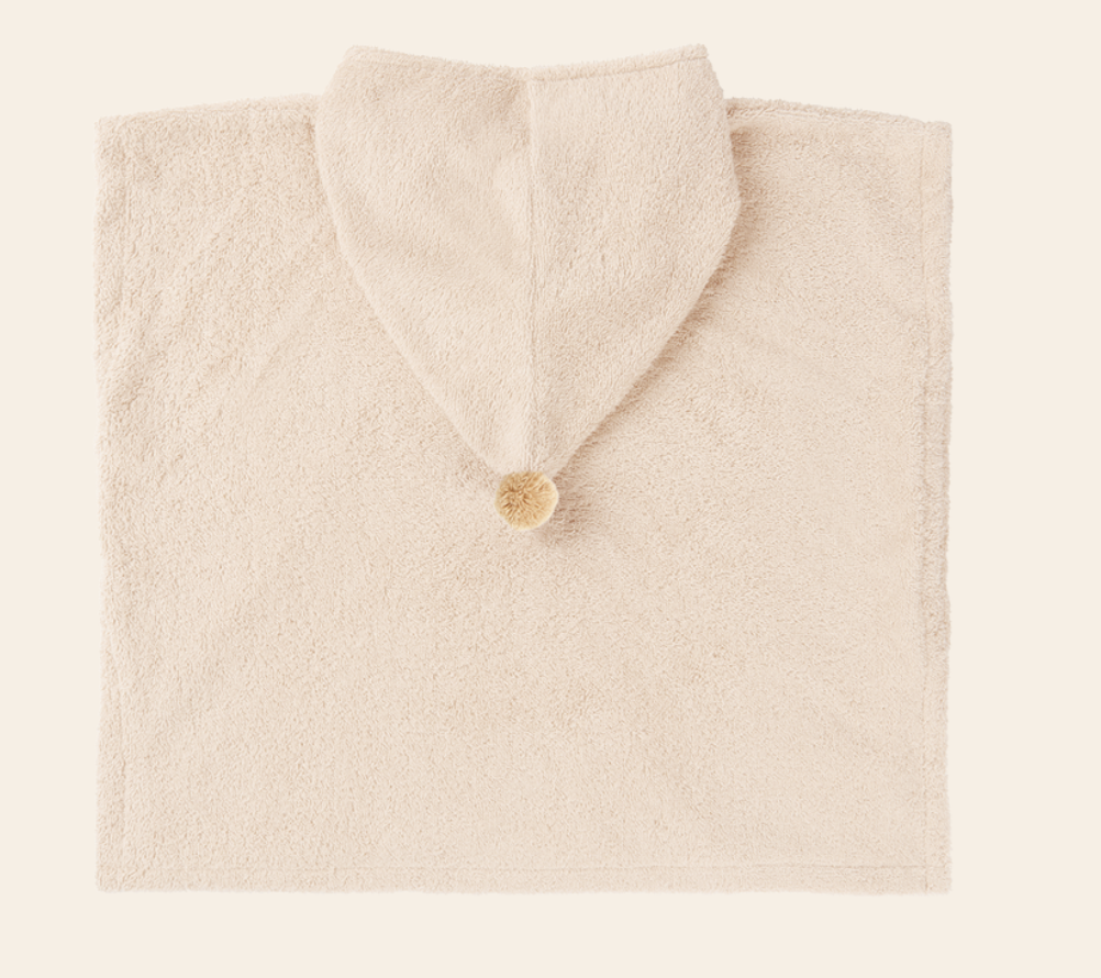 Poncho de bain So Cute - Latte – Image 2