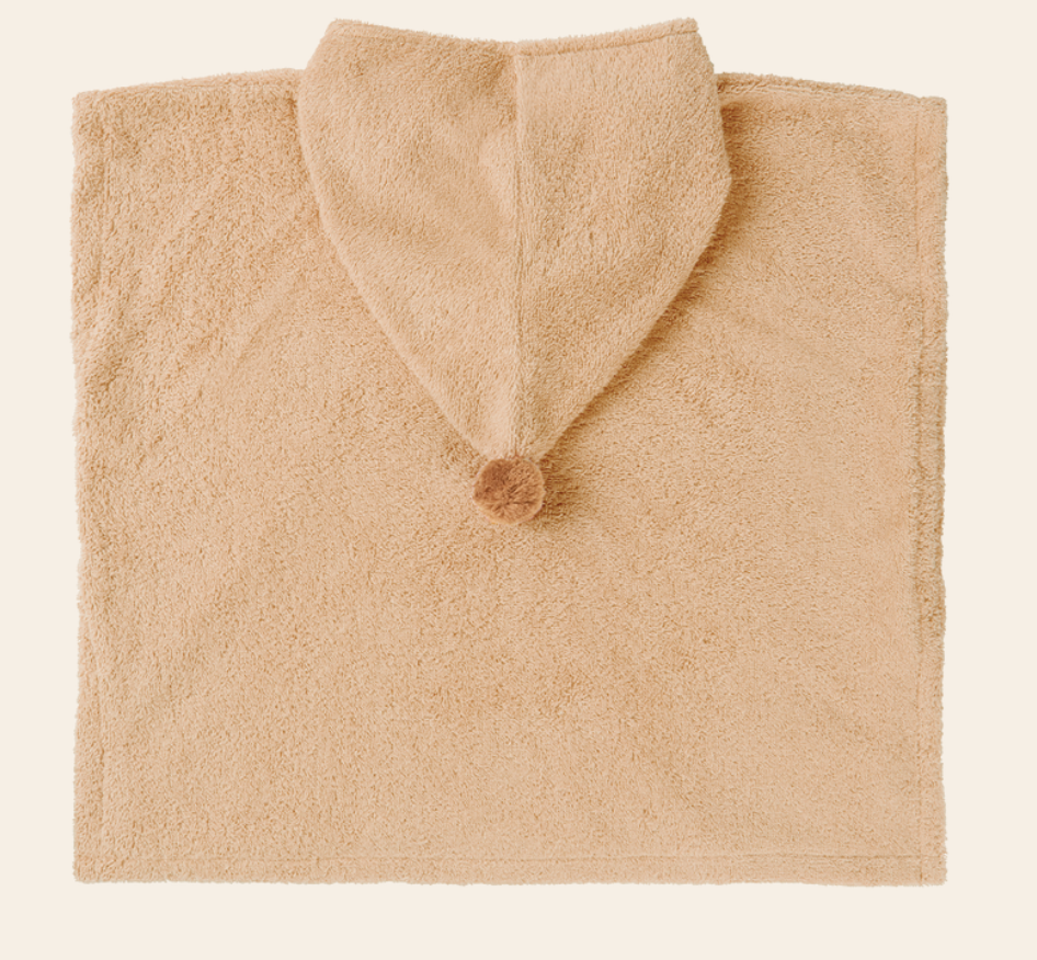 Poncho de bain So Cute - Camel – Image 2