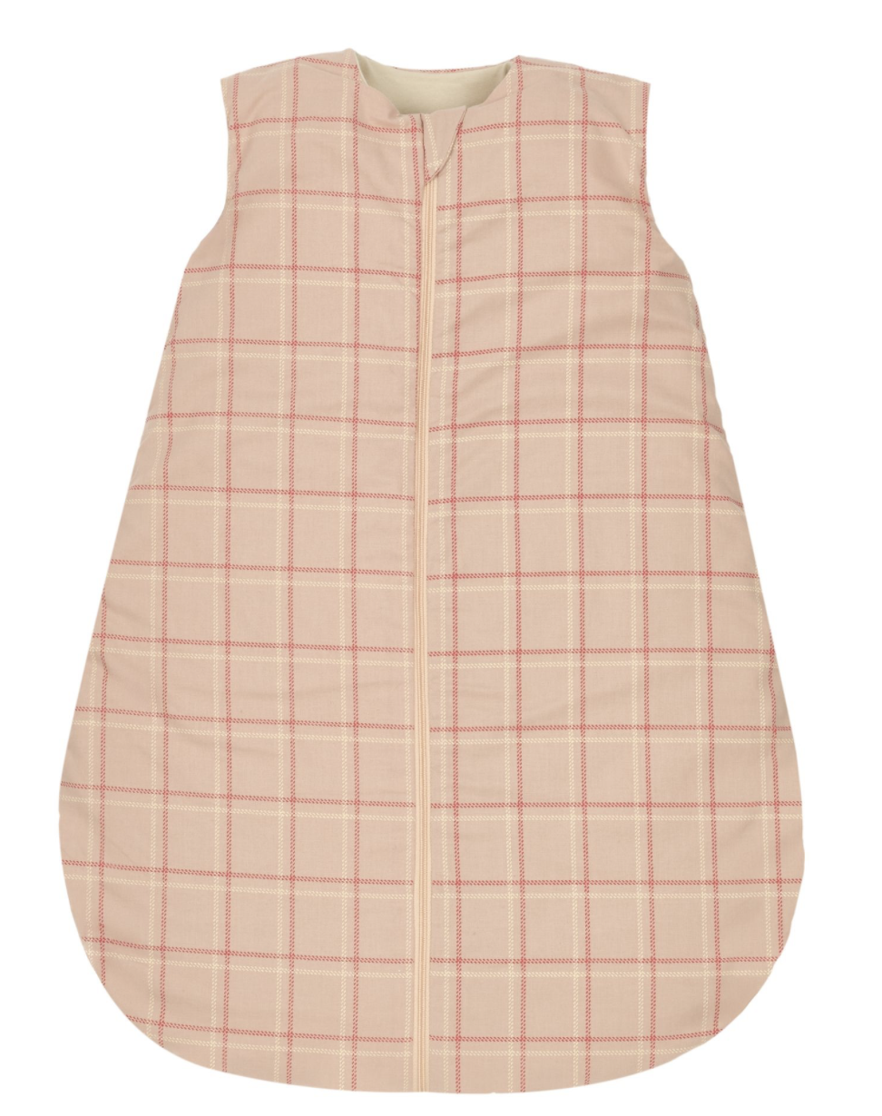 Gigoteuse été Stories Pink Red Checks 0-6 mois
