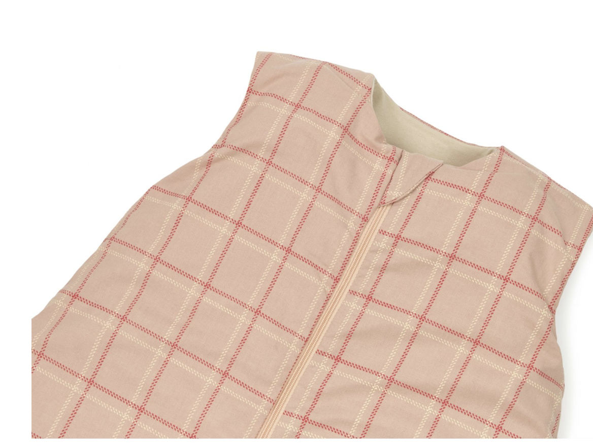 Gigoteuse été Stories Pink Red Checks 0-6 mois – Image 3
