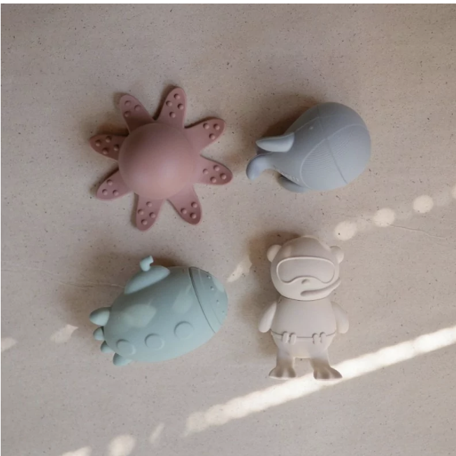 Lot de 4 jouets de bain Sealife – Image 2