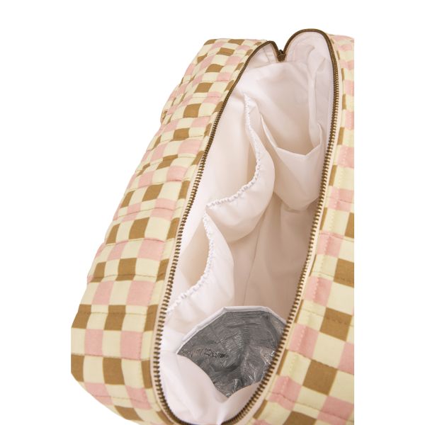 Sac à langer poussette imperméable Hyde Park - Yellow Pink Mosaic – Image 2